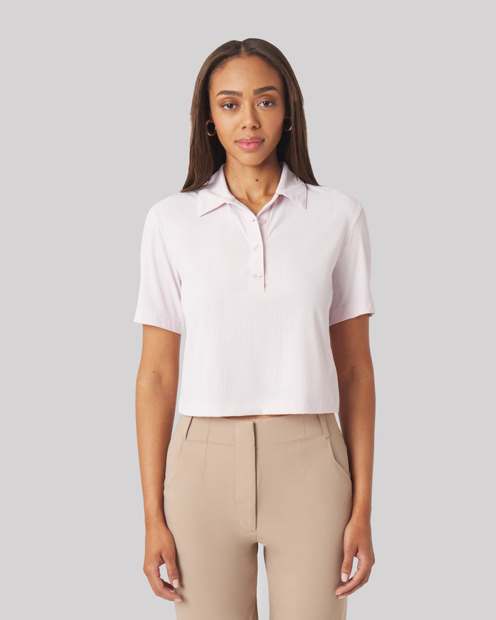 Lindsey Textured Polo