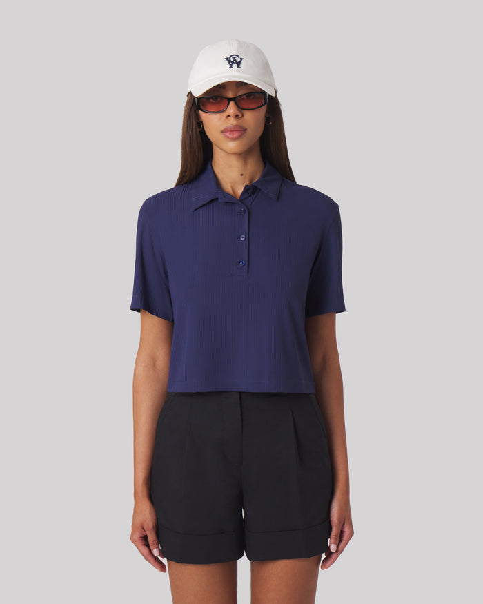 Lindsey Textured Polo