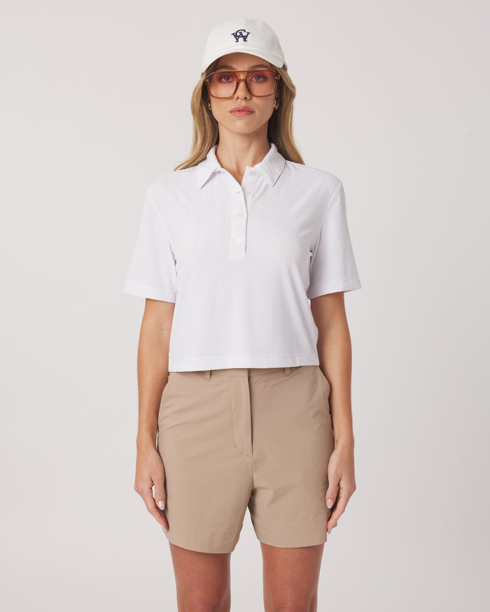 Lindsey Textured Polo