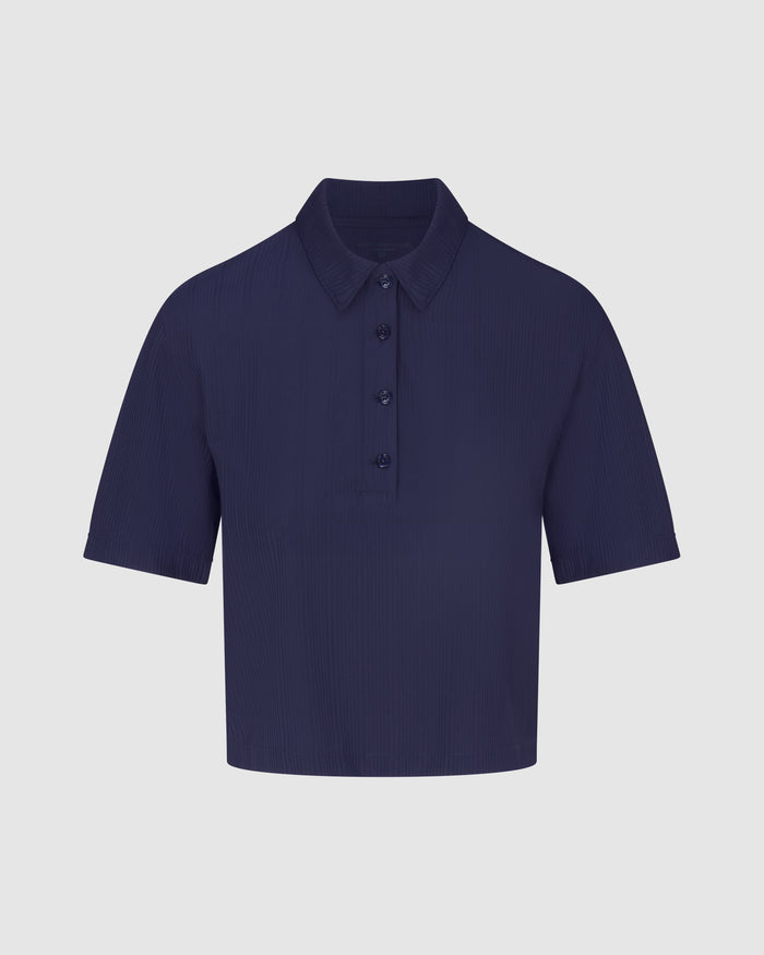 Lindsey Textured Polo