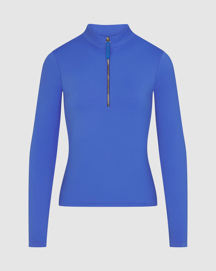 Summer Quarter Zip Top