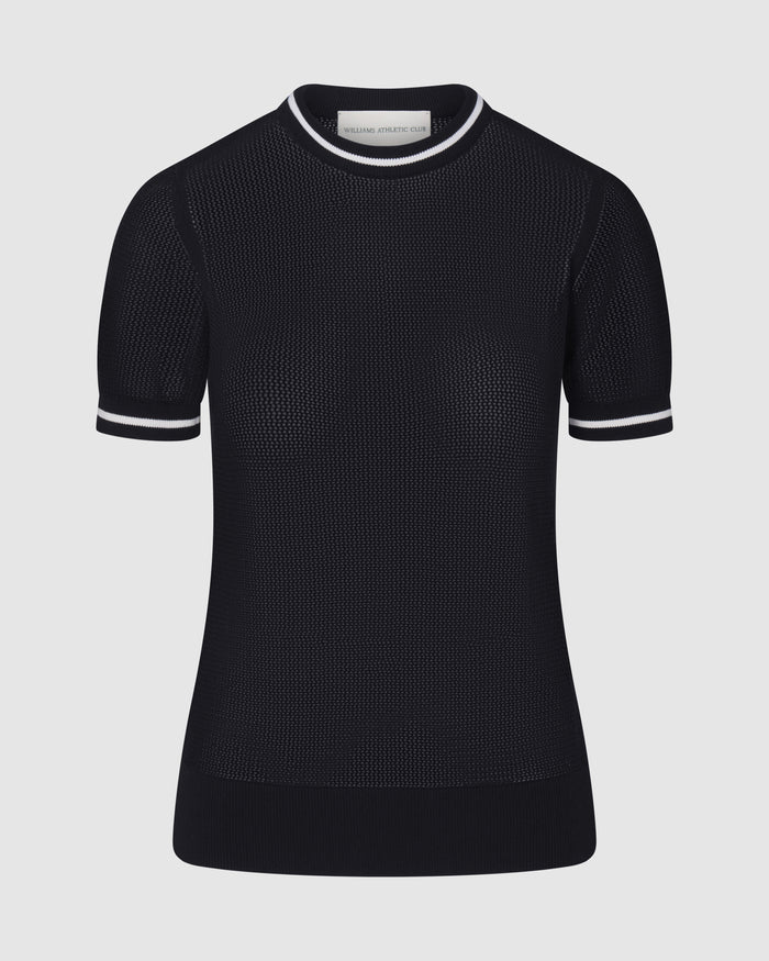 Sydney Cotton Mesh Tee