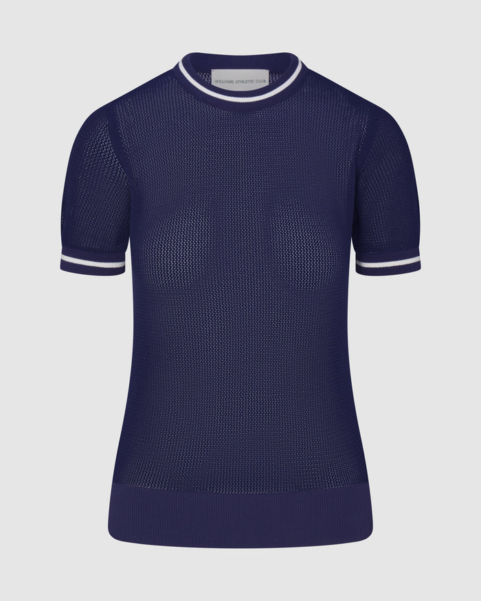 Sydney Cotton Mesh Tee